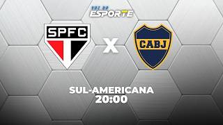 SÃO PAULO X BOCA JUNIORS - AO VIVO | COPA SUL-AMERICANA – 15/09/2026