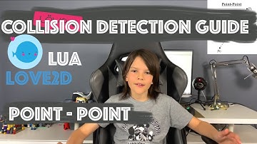 Collision detection guide. Point-Point. Demo in love2d and Lua