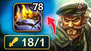 GANGPLANK WITH 78 HUBRIS STACKS IS NOT OKAY