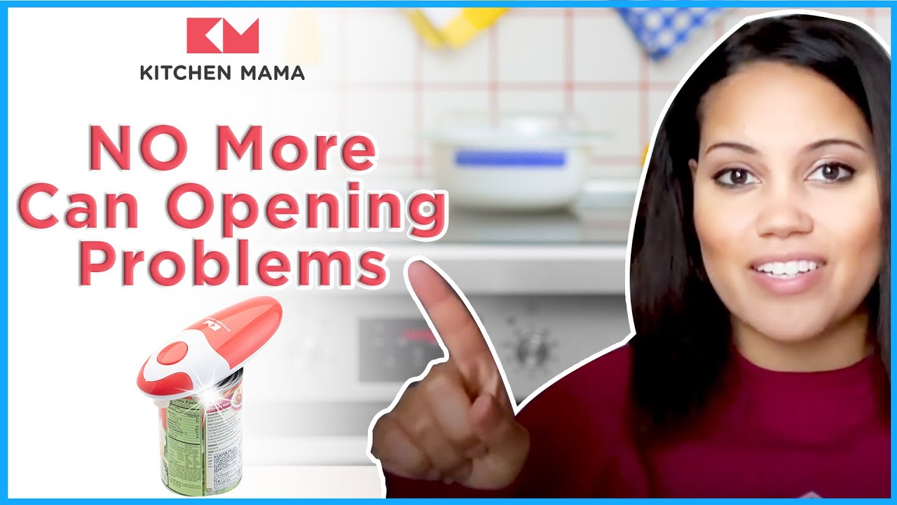 Kitchen Mama Yes You Can - Automatic Can Opener Review (and Giveaway!) -  Meaningful Midlife!