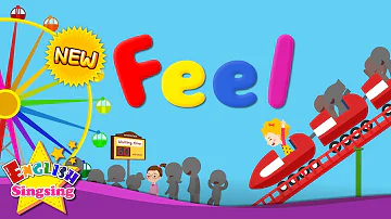 Kids vocabulary - [NEW] Feel - feelings - Are you happy? - English educational video