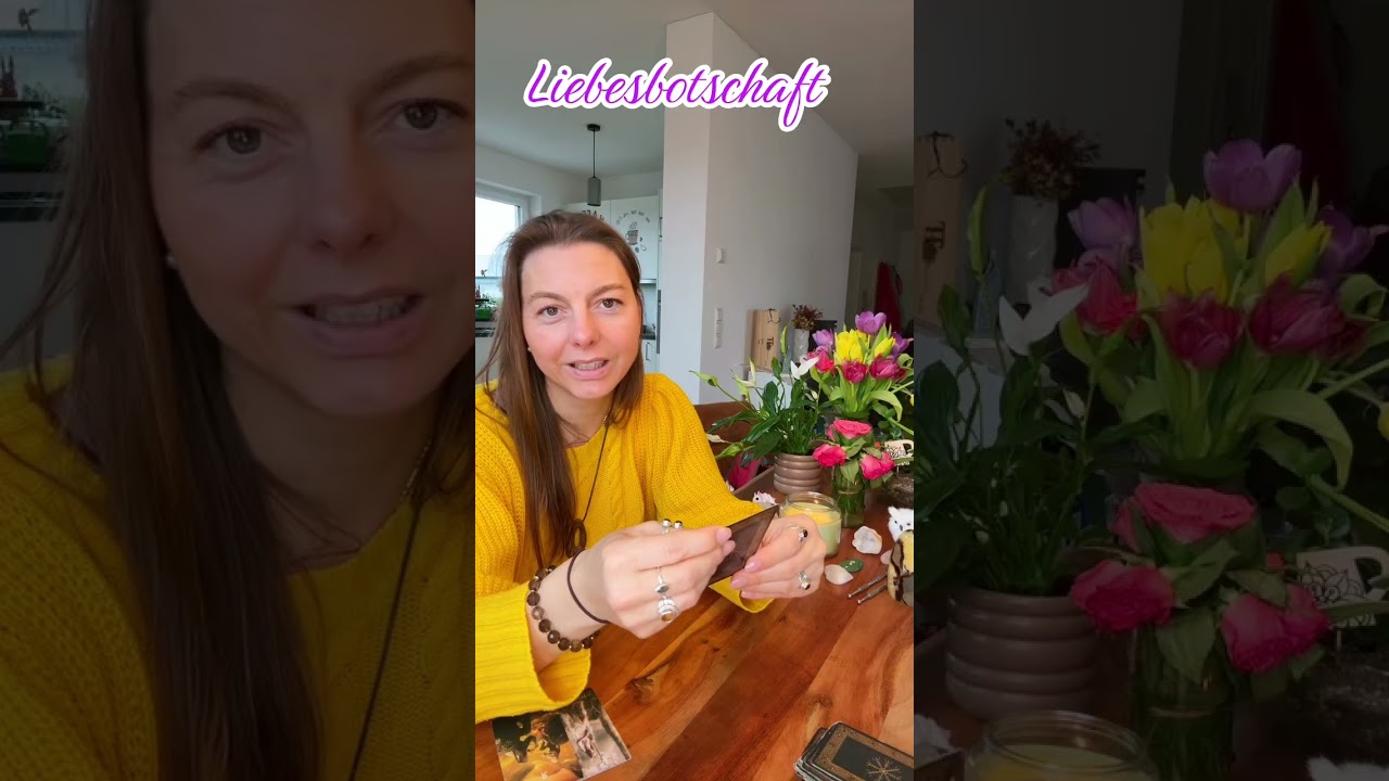 Liebesbotschaft von deinem Gegenüber…
