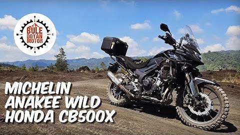 Michelin Anakee Wild on Honda CB 500 X