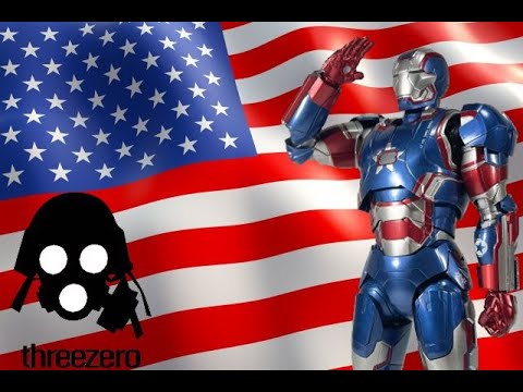 スリーゼロ　dlx threezero アイアンパトリオット マーベル・スタジオ: インフィニティ・サーガDLX アイアン
