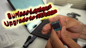 Microsoft Surface Laptop 3 SSD Upgrade