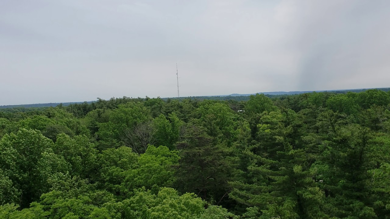 Harrison Crawford state forest firetower built in 1937