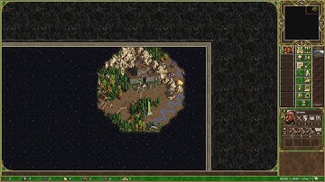 Ufretin in Dwarven Tunnels as Green Rampart - Heroes 3 Stream