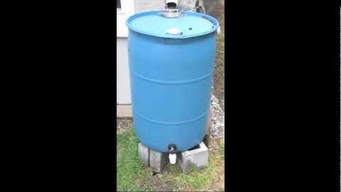 FLI Store the Storm Rain Barrel Instructional Video