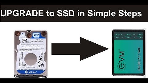 How to Upgrade SSD to Lenovo E470 Laptop