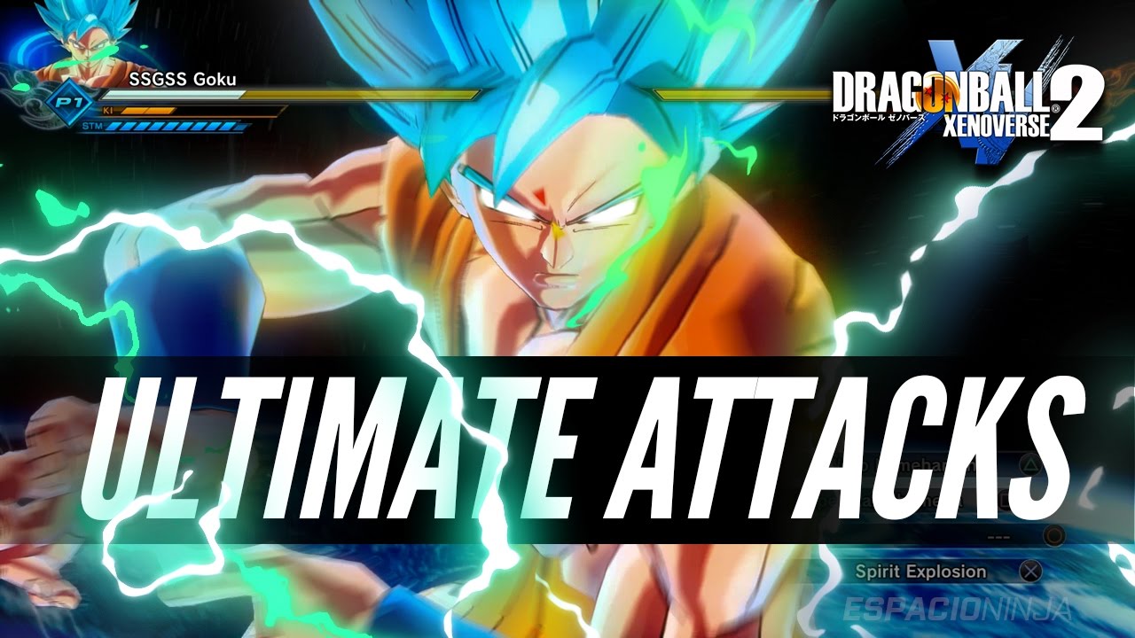 Dragon Ball Xenoverse 2 - All Ultimate Attacks! (w/DLC) - YouTube