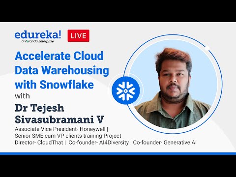 Snowflake Tutorial | Cloud Data Warehousing with Snowflake Concepts | Edureka