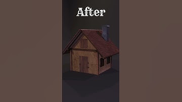 🚀 Before & After – 3D Environment! 🚀 #blender #3dmodeling #gameassets #fiverr #3dart #render