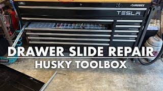 Husky Toolbox drawer slide repair screenshot 2