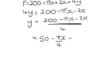 CCEA C1 June 2008 Q7(max area problem)