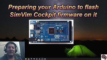 Flashing your Arduino Mega to clear SimVimX firmware