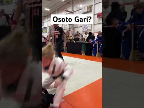 Little girl hits the “Rock Bottom” in a BJJ match. Or is it a modified Osoto Gari? 🤔 #WWE #BJJ