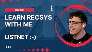 🔴 LIVE 🔴 Learning to Rank is good for your ML Career | Learn RecSys with me #4