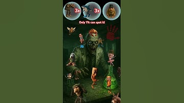 Only 1% can Find the Hidden Stickers 👀 You Have 5 Seconds!#oddoneout #challenge #quiz