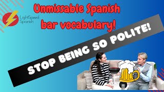 A2 Im In A Bar In Spain. What Do I Say? Lightspeed Spanish