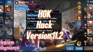 Honor of kings hack menu update - Map hack, Drone view, High Camera, Antiban