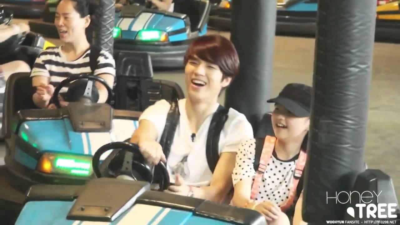 Infinite Nam Woohyun (남우현) with Kids moments