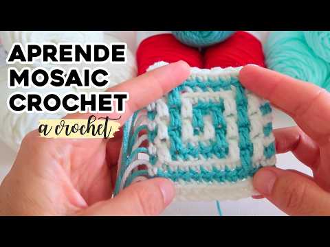 Cómo LEER un PATRÓN de MOSAIC CROCHET 🧶 Paso a paso