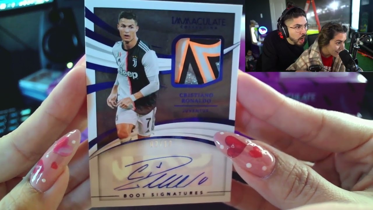 Castro1021 pulls a $10,000 Ronaldo autograph card