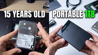 I Turned My 15-Year-Old Laptop Hard Drive into Portable Storage