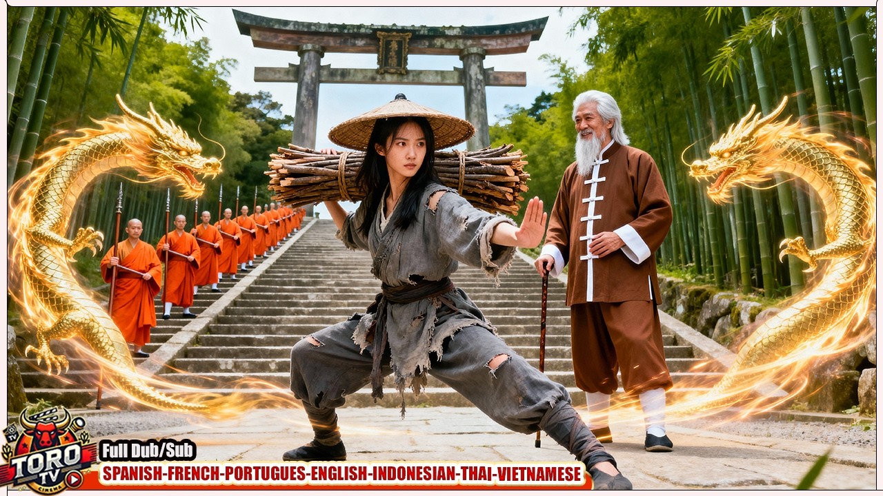 Chica que Cargaba Leña Aprende Artes Marciales en Secreto, Se Convierte en Diosa de Guerra Admirada!