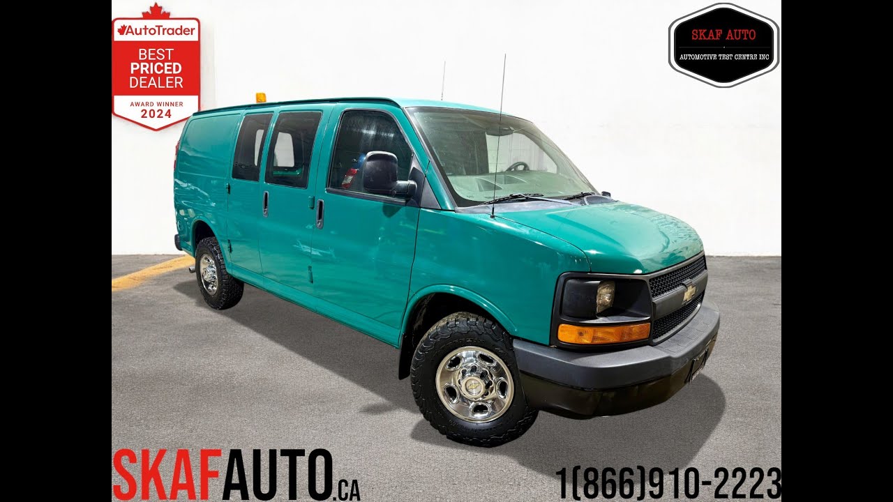 2011 CHEVROLET EXPRESS 3500 WALK AROUND