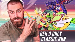 I Can Only Use Gen 3 Pokemon - PokeRogue Classic Challenge