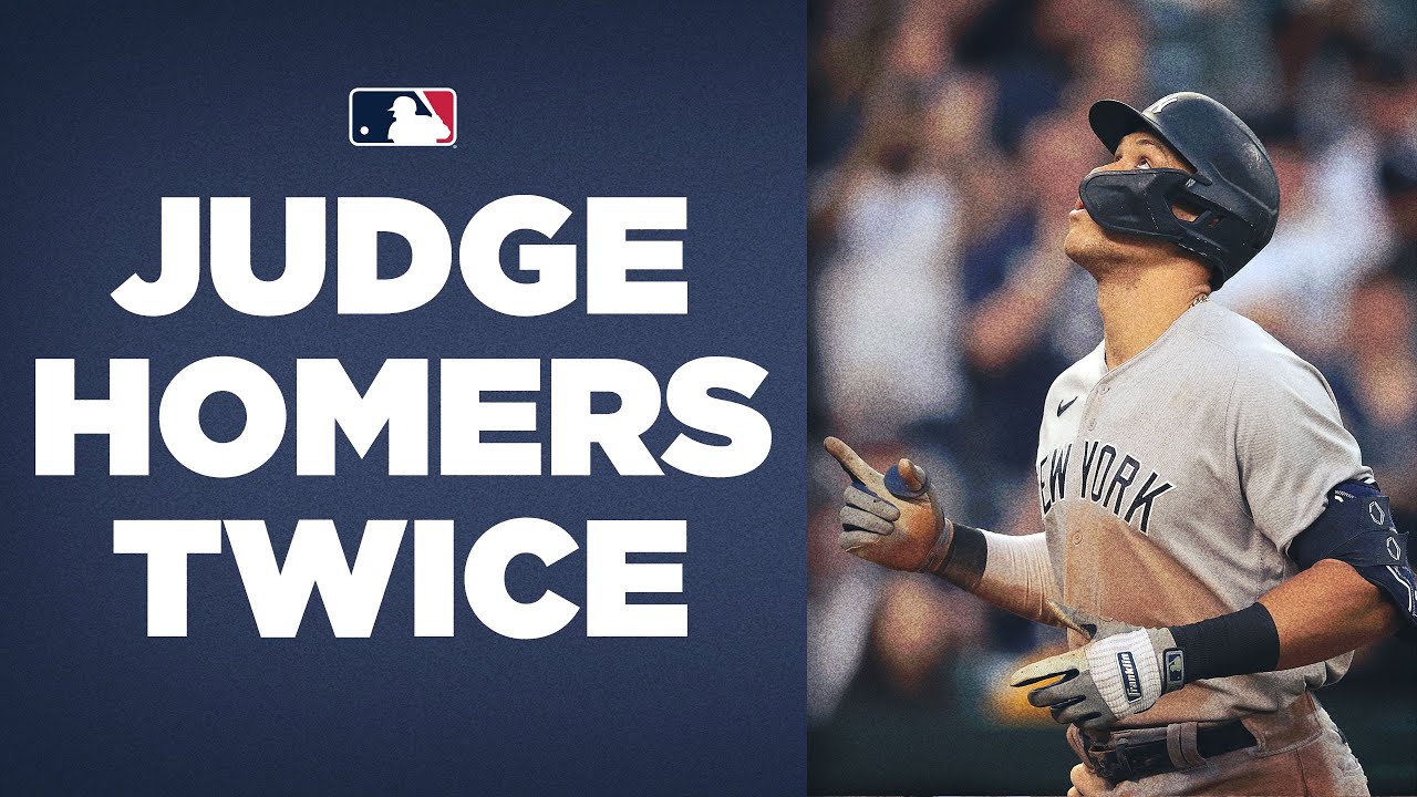 Download Aaron Judge CANNOT BE STOPPED!! He DEMOLISHES TWO homers against Orioles!
