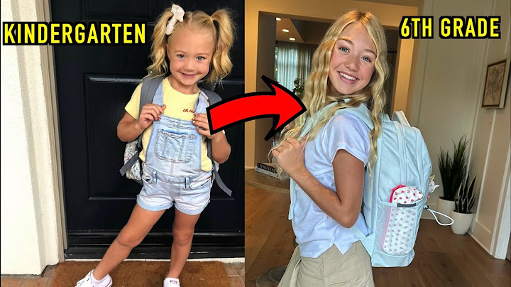 Everleigh's 1st day of Middle School!