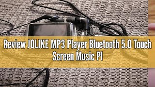 Review JOLIKE MP3 Player Bluetooth 5.0 Touch Screen Music Player Portable mp3 Player with Speakers h