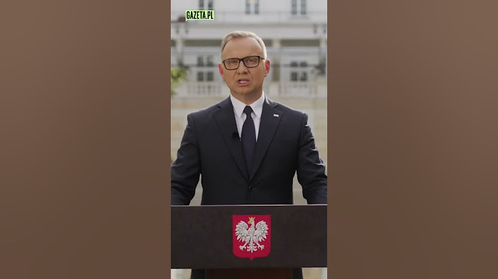 Podziękowania Andrzeja Dudy #prezydent  #duda