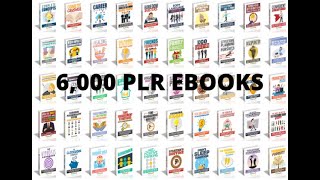 PLR 6000 eBooks Pack (Review) 6,000 High Demanding E-books