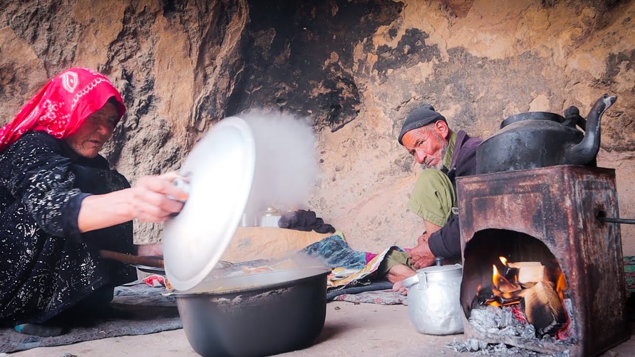 первобытная пещера, жившая как 2000 лет назад | Деревенская жизнь в Афганистане