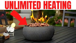 Heat Your House WITHOUT GAS OR ELECTRICITY (DIY Homemade Heaters) Resimi