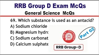 RRB GROUP D General Science | Railway group D Science Previous year question paper | General science