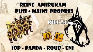 [DOFUS 2.58] - Succès Pusi + Mains propres - Reine Amirukam - Iop / Panda / Roub / Eni