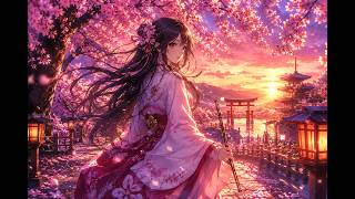 Cherry Blossom Lofi — Peaceful Flute Music for Study & Morning Calm