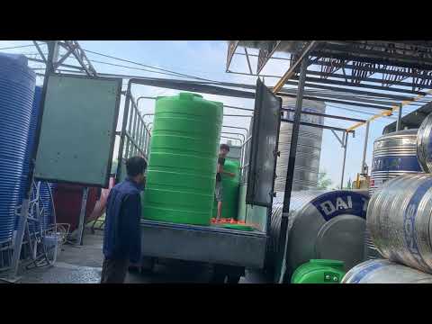 Video BỒN NHỰA 1000L,BỒN NHỰA 2000L đặc biệt bảo hành 15... - youtube
