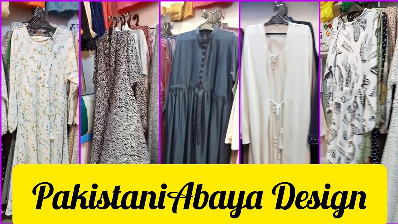 Pakistani Abaya Designs 2023 - YouTube
