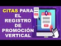 Soy Docente: CITAS PARA EL REGISTRO DE PROMOCIÓN VERTICAL