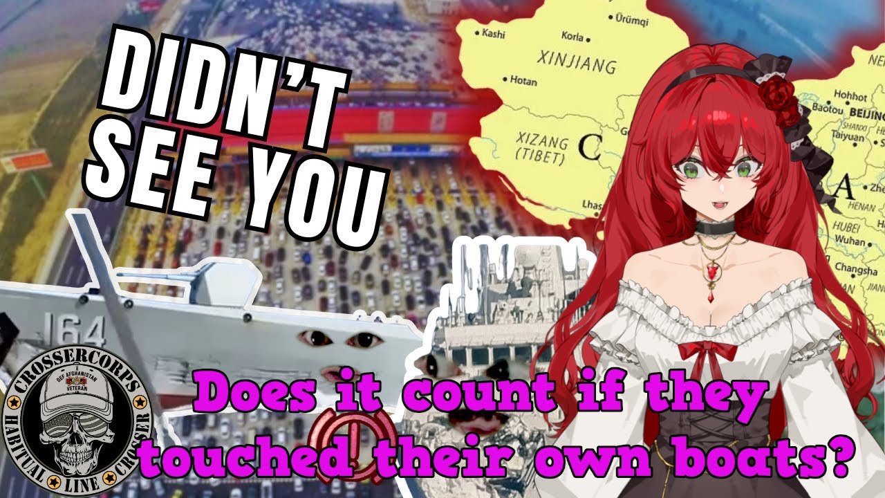 I can hear the confused patriotic eagle cries from here! || Habitual Line Crosser react