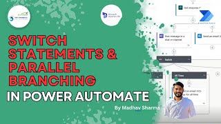 How to Switch Statements and Parallel Branching in Power Automate || 16