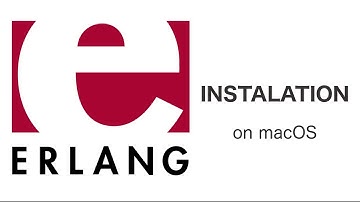 Erlang language installation on macOS