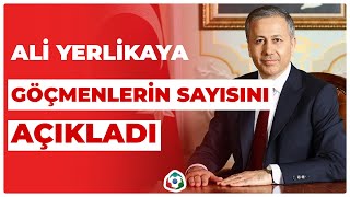 Ali Yerlikaya Göçmenlerin Sayısını Açıkladı I KRT Haber Resimi