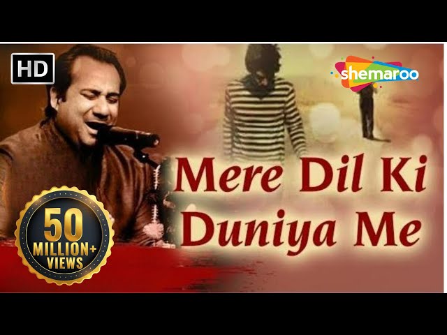 Mere Dil Ki Duniya Me by Rahat Fateh Ali Khan With Lyrics - Hindi Sad Songs class=