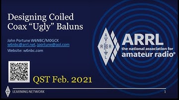 Designing Coiled Coax Ugly Baluns